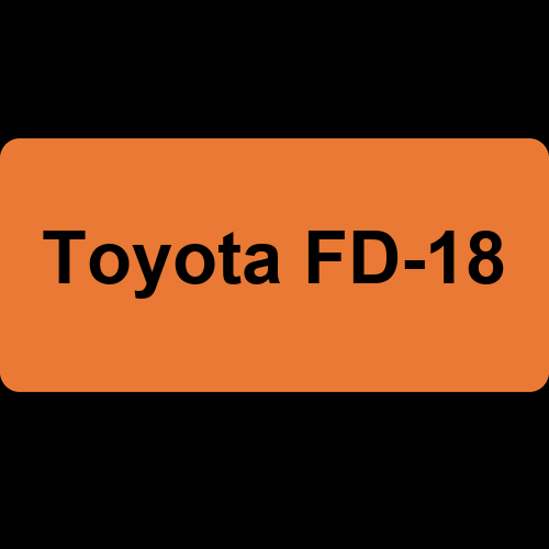 Toyota FD-18